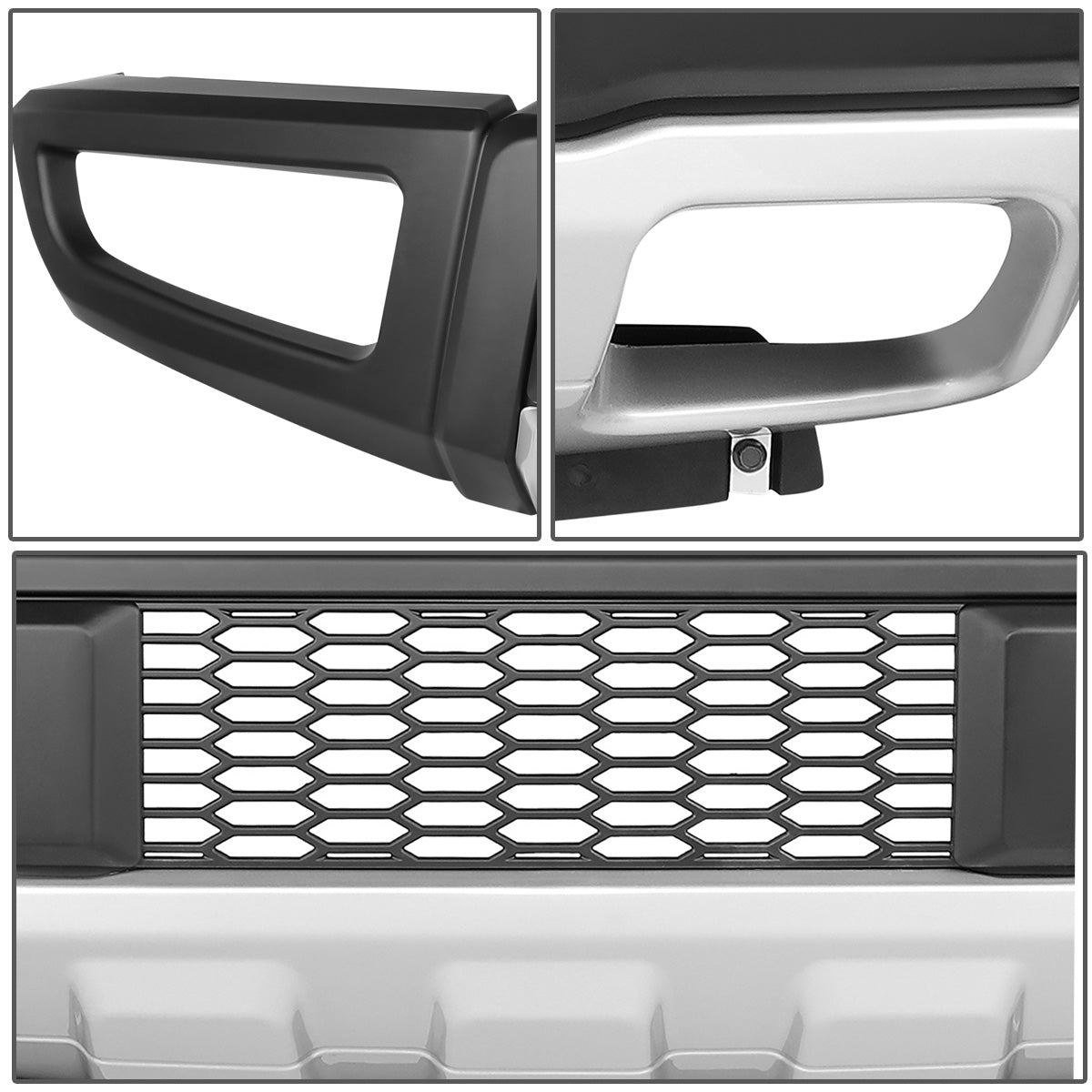 DEFENSA 15-17 FORD F-150 - POLYPROPYLENE / ABS PLASTIC - BLACK