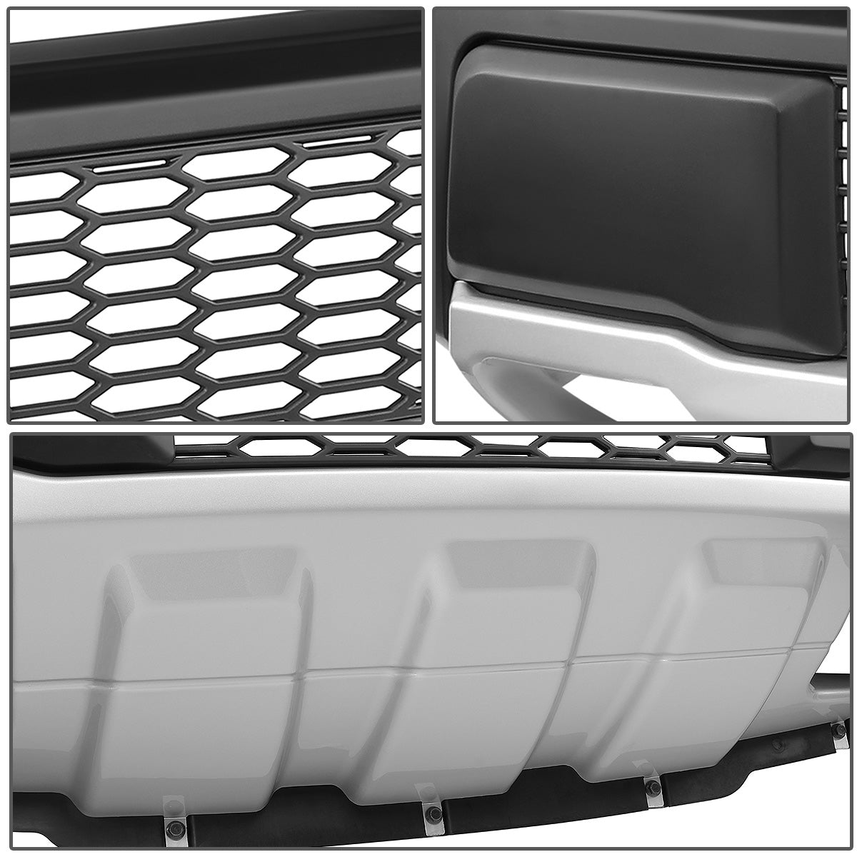 DEFENSA 15-17 FORD F-150 - POLYPROPYLENE / ABS PLASTIC - BLACK