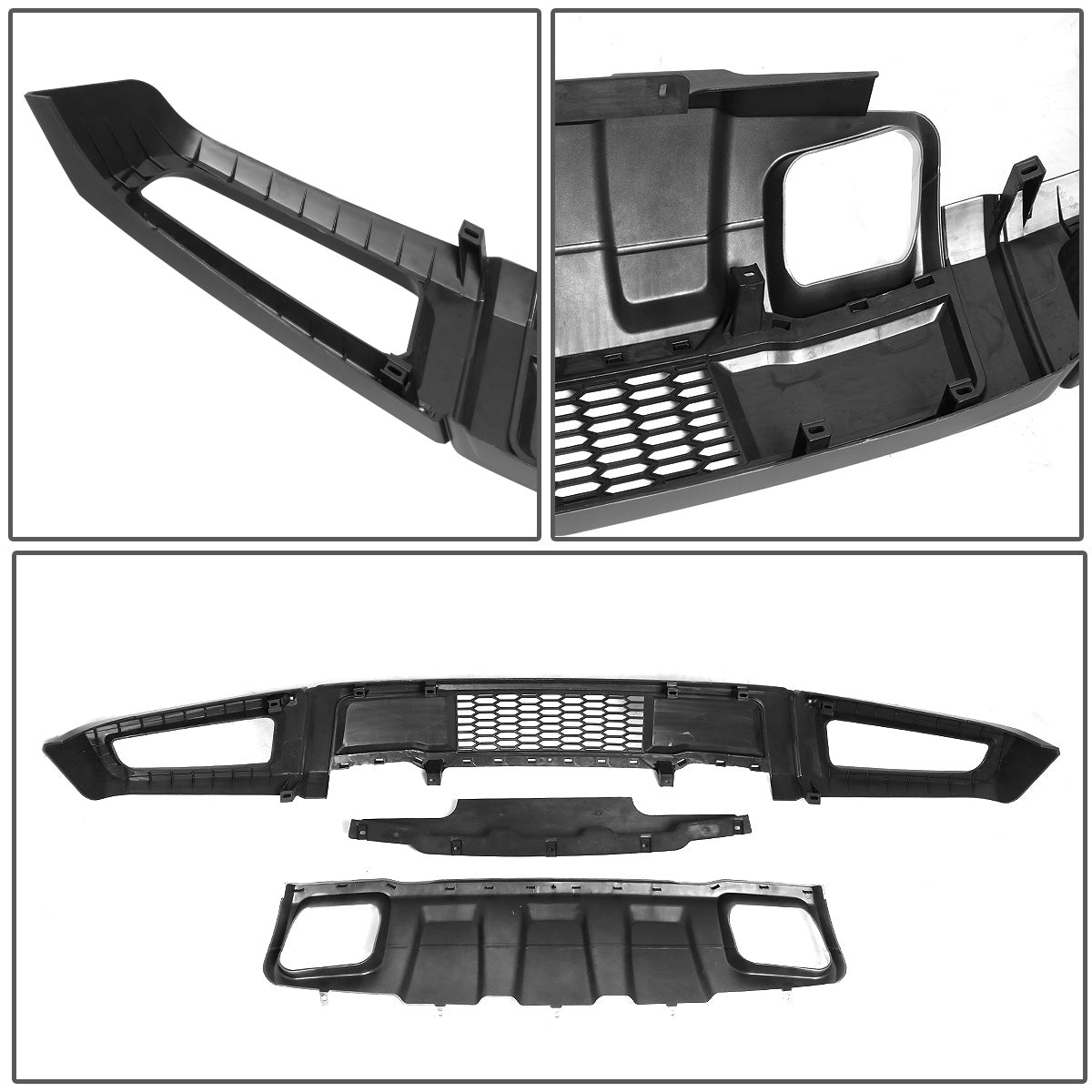 DEFENSA 15-17 FORD F-150 - POLYPROPYLENE / ABS PLASTIC - BLACK
