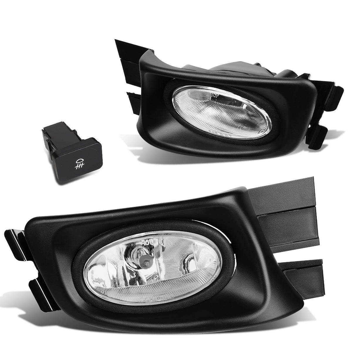 FAROS DE NIEBLA 03-05 HONDA ACCORD 4-DR - W/ SWITCH - H11 BULB - CLEAR