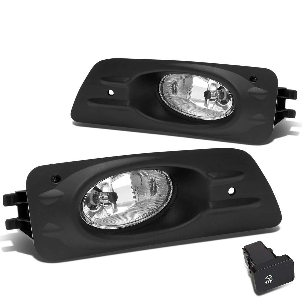 FAROS DE NIEBLA 06-07 HONDA ACCORD 4-DR - W/ SWITCH - H11 BULB - CLEAR