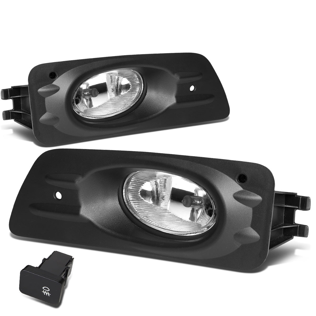 FAROS DE NIEBLA 06-07 HONDA ACCORD 4-DR - W/ SWITCH - H11 BULB - CLEAR