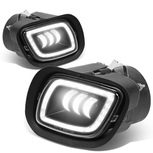 FAROS DE NIEBLA 08-17 FREIGHTLINER CASCADIA - BLACK
