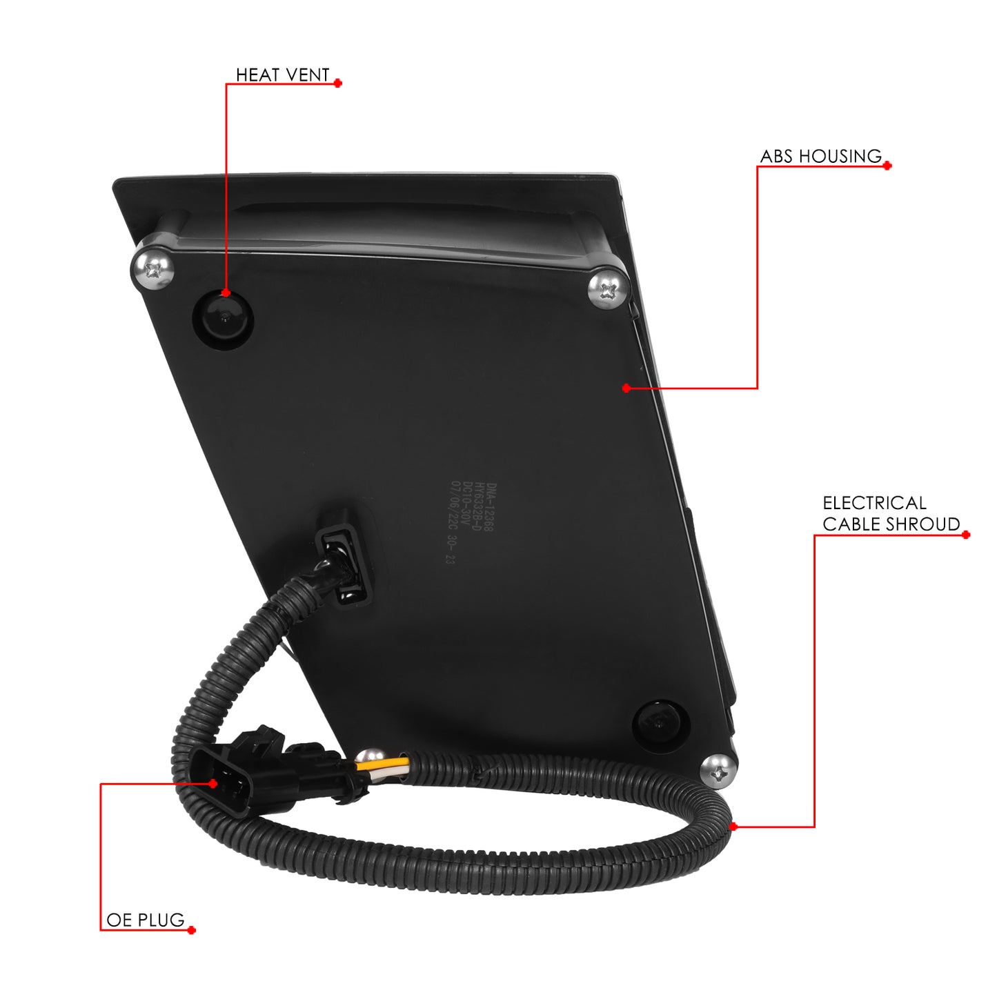 FAROS DE NIEBLA 03-17 VOLVO VN VNL VNM VNX MODEL TRUCKS - LED - CHROME