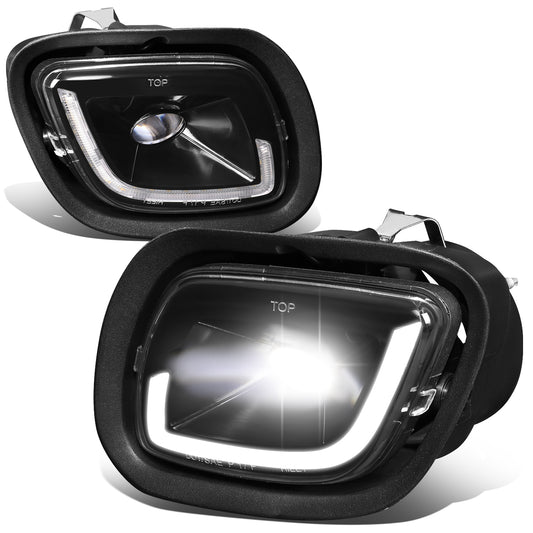 FAROS DE NIEBLA 08-17 FREIGHTLINER CASCADIA - PROJECTOR - 3D - LED - BLACK