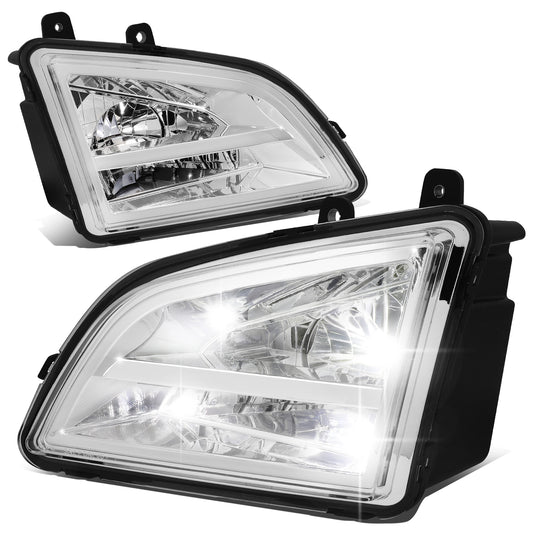 FAROS DE NIEBLA 18-22 VOLVO VNL - REFLECTOR - FULL LED - CHROME