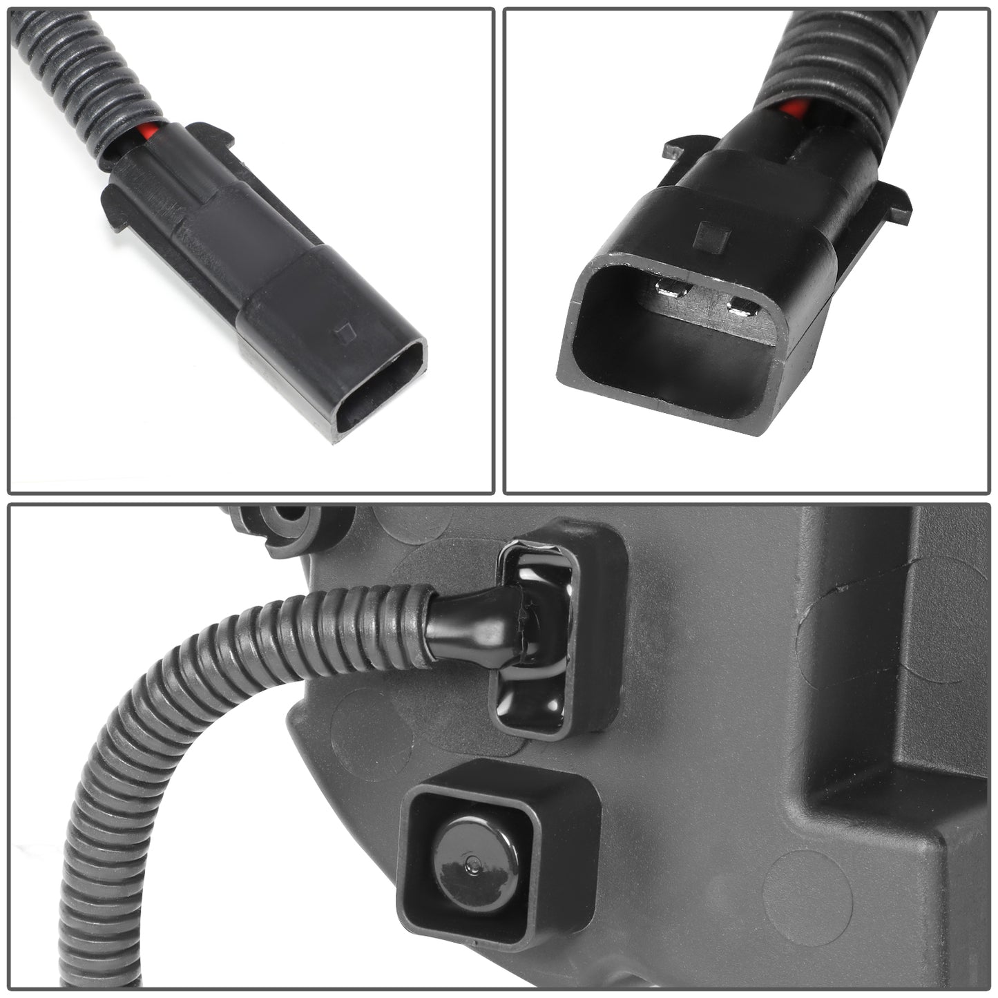 FAROS DE NIEBLA 18-22 FREIGHTLINER CASCADIA - REFLECTOR - 3D - FULL LED - BLACK