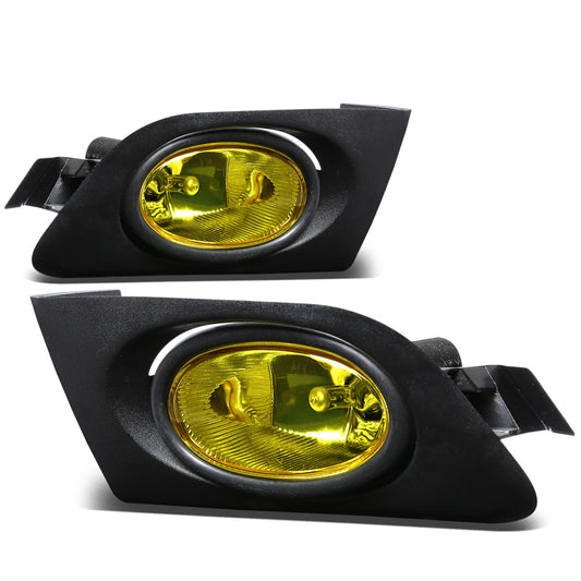 FAROS DE NIEBLA 01-03 HONDA CIVIC 2/4-DR - W/ SWITCH - H11 BULB - AMBER