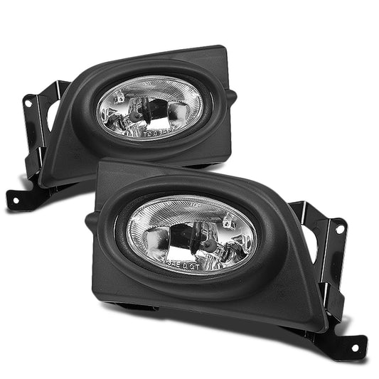 FAROS DE NIEBLA 06-08 HONDA CIVIC 4-DR - W/ SWITCH - H11 BULB - CLEAR