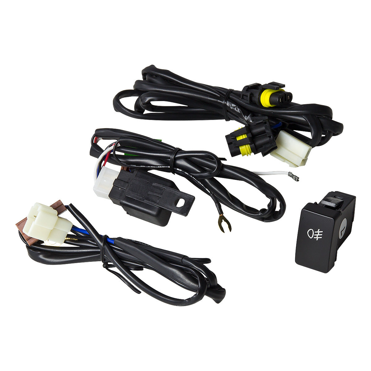 FAROS DE NIEBLA 06-08 HONDA CIVIC 4-DR - W/ SWITCH - H11 BULB - CLEAR