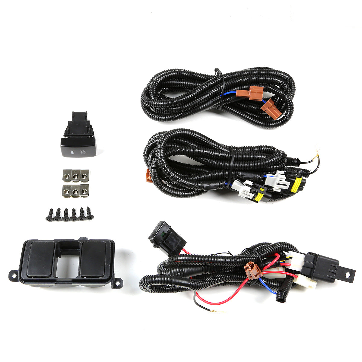 FAROS DE NIEBLA 09-11 HONDA CIVIC 4-DR - W/ SWITCH - H11 BULB - AMBER