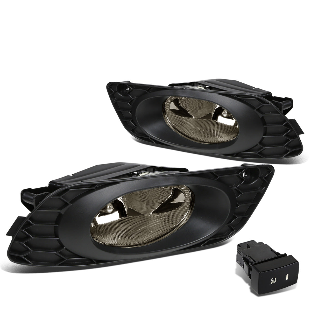 FAROS DE NIEBLA 12 HONDA CIVIC - 4-DR - W/ SWITCH - H11 BULB - SMOKE