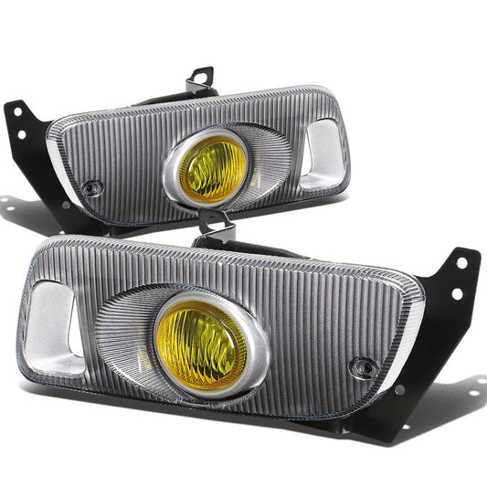 FAROS DE NIEBLA 92-95 HONDA CIVIC 2/3-DR - W/ SWITCH - H3 BULB - AMBER