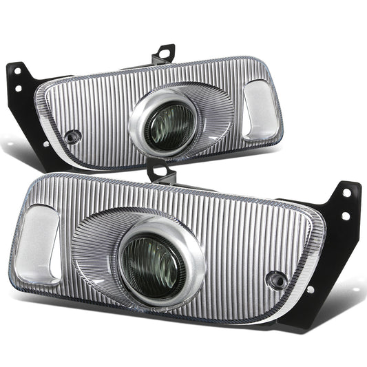 FAROS DE NIEBLA 92-95 HONDA CIVIC 2/3-DR - W/ SWITCH - H3 BULB - SMOKE