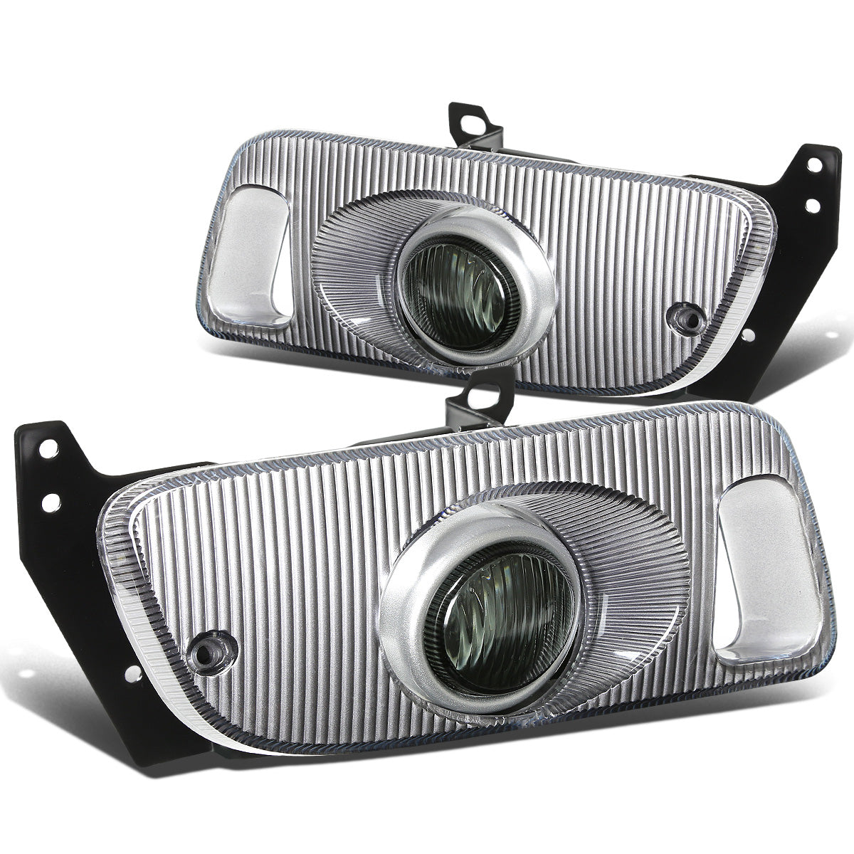 FAROS DE NIEBLA 92-95 HONDA CIVIC 2/3-DR - W/ SWITCH - H3 BULB - SMOKE
