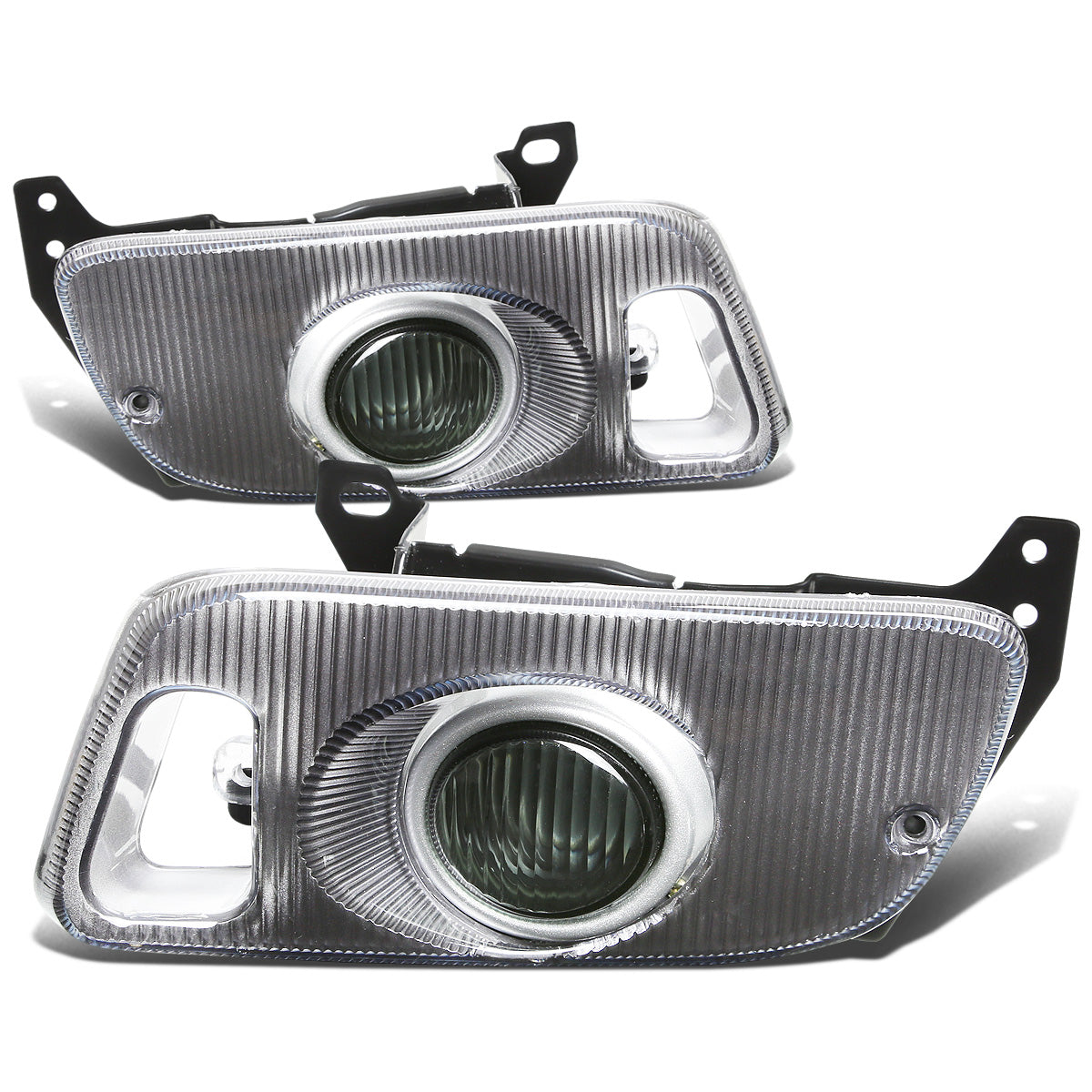 FAROS DE NIEBLA 92-95 HONDA CIVIC 2/3-DR - W/ SWITCH - H3 BULB - SMOKE