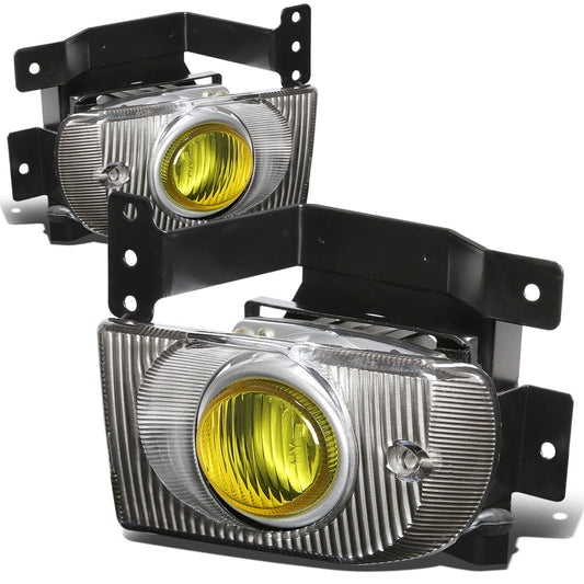 FAROS DE NIEBLA 92-95 HONDA CIVIC 4-DR - W/ SWITCH - H3 BULB - AMBER