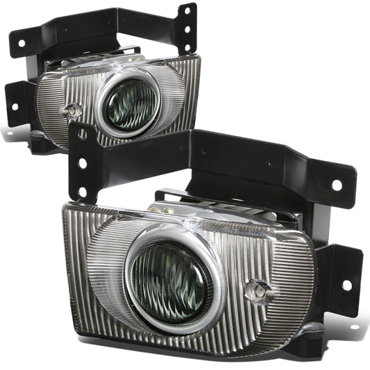 FAROS DE NIEBLA 92-95 HONDA CIVIC 4-DR - W/ SWITCH - H3 BULB - SMOKE