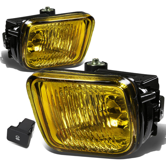 FAROS DE NIEBLA 96-98 HONDA CIVIC 2/3/4-DR - W/ SWITCH - H3 BULB - AMBER