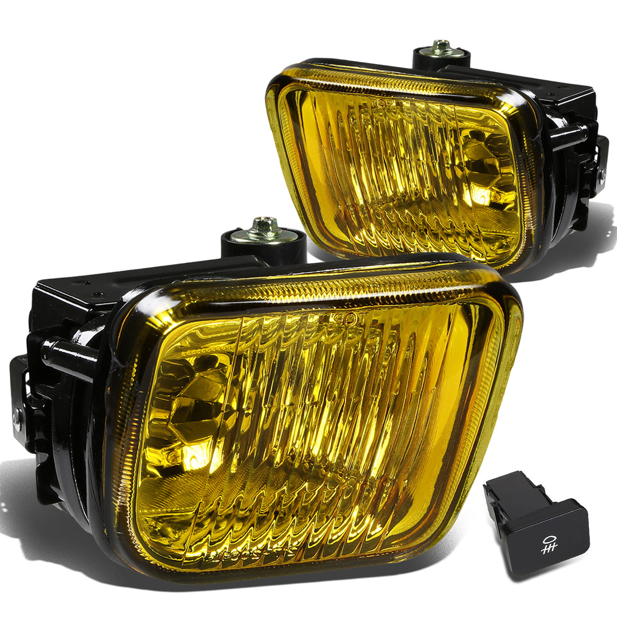 FAROS DE NIEBLA 96-98 HONDA CIVIC 2/3/4-DR - W/ SWITCH - H3 BULB - AMBER