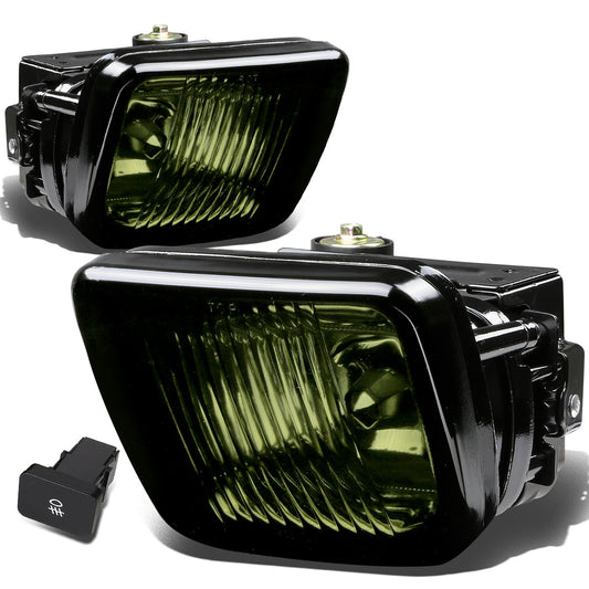 FAROS DE NIEBLA 96-98 HONDA CIVIC 2/3/4-DR - W/ SWITCH - H3 BULB - SMOKE