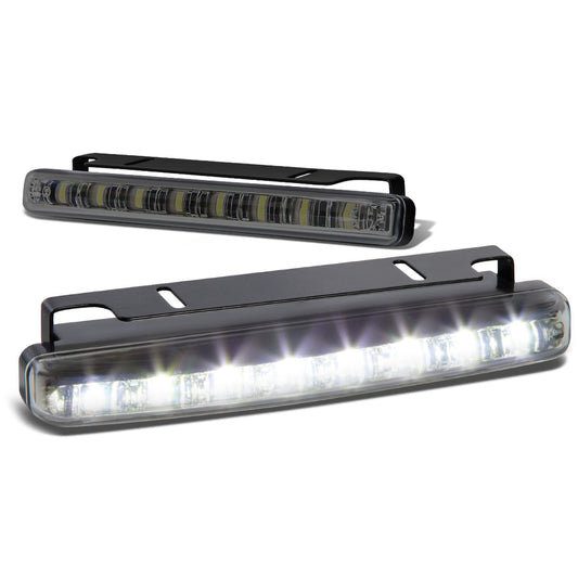 FAROS DE NIEBLA UNIVERSAL - 8 LED - DRL - SMOKE