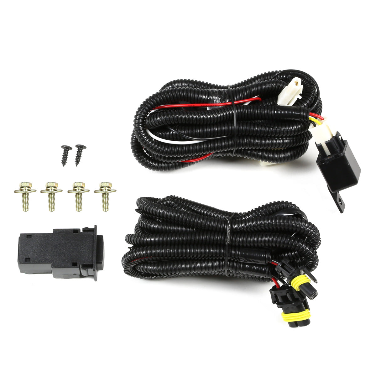 FAROS DE NIEBLA 07-09 NISSAN ALTIMA 4-DR - W/ SWITCH - H11 BULB - CLEAR