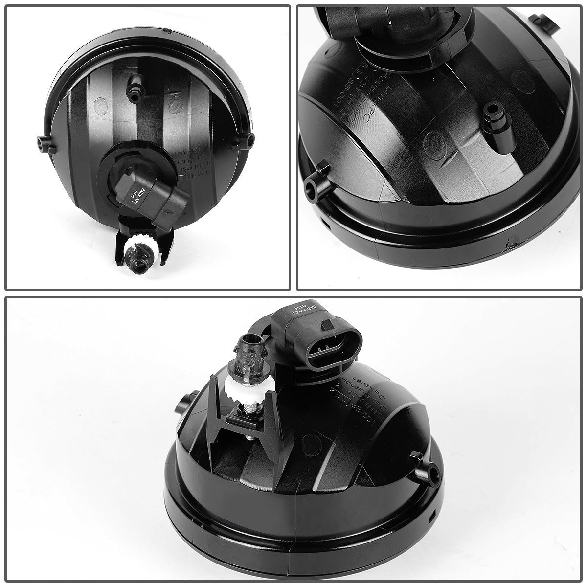 FAROS DE NIEBLA 04-07 TOYOTA SOLARA / 05-12 TACOMA / 07-14 TUNDRA / 08-16 SEQUOIA 2/4-DR - NO SWITCH - H10 BULB - SMOKE