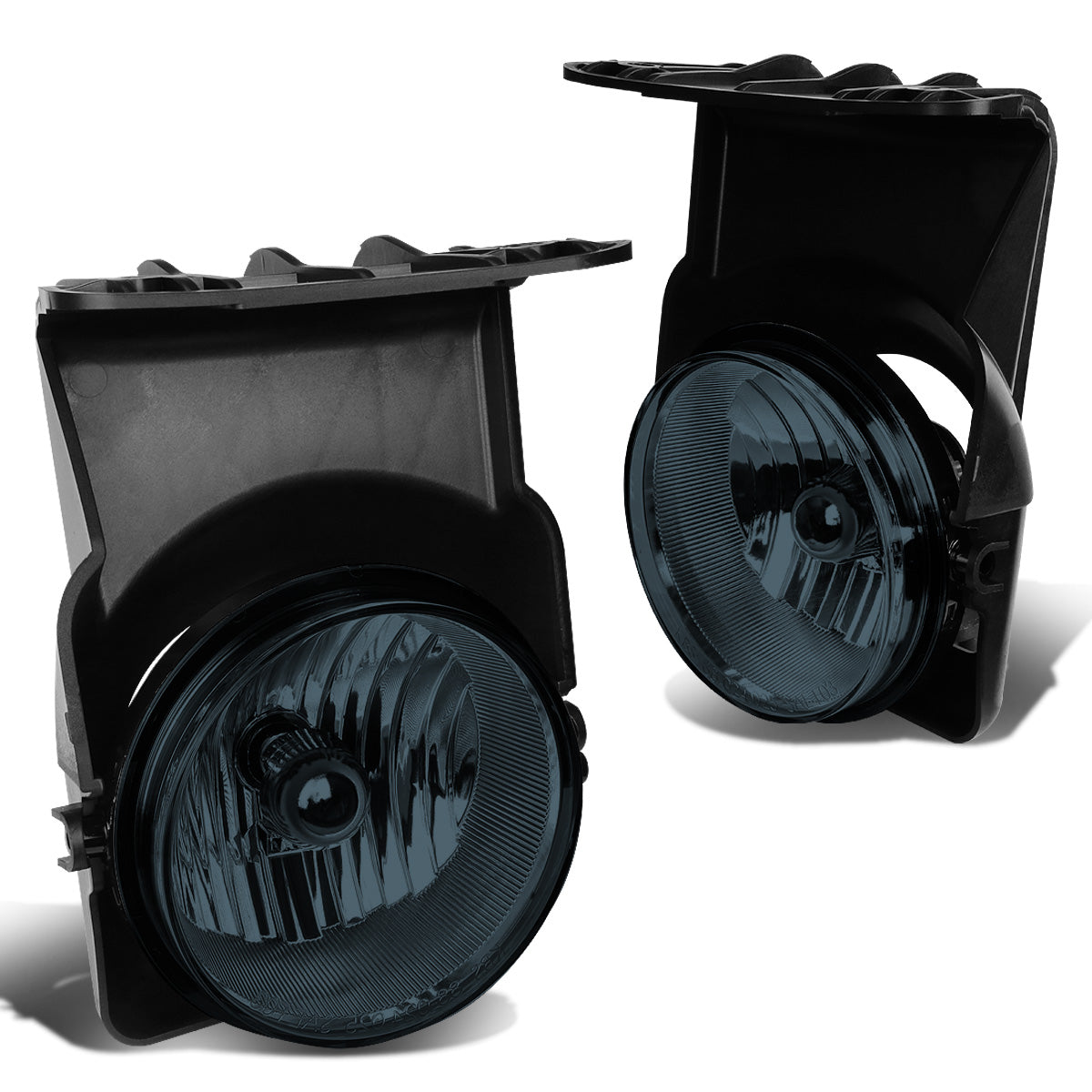 FAROS DE NIEBLA 03-06 GMC SIERRA 1500HD, 2500HD, 3500HD 2/4-DR - NO SWITCH - H10 BULB - SMOKE