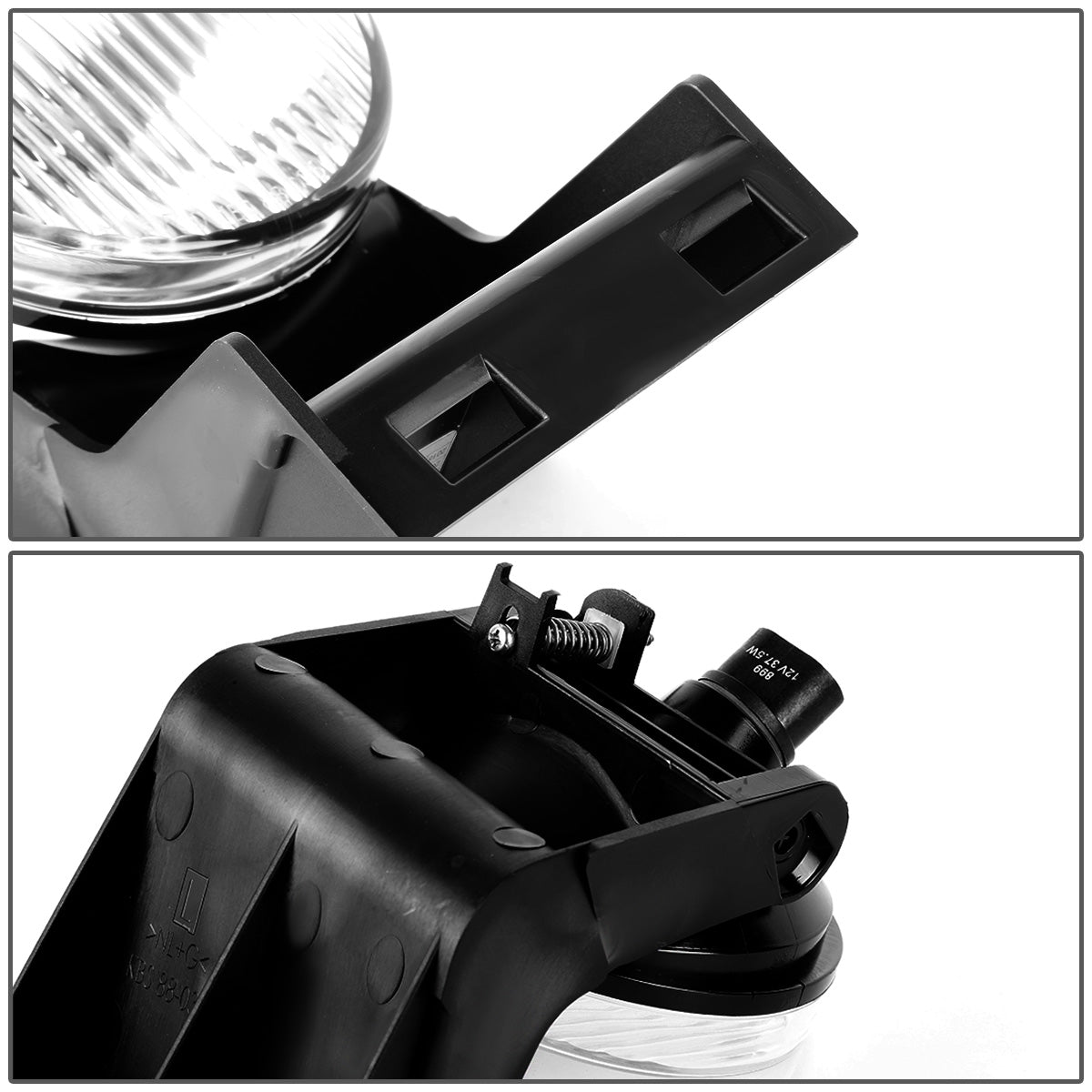FAROS DE NIEBLA 94-01 DODGE RAM 1500 / 94-02 DODGE RAM 2500, 3500 - NO SWITCH - 899 BULB - CLEAR