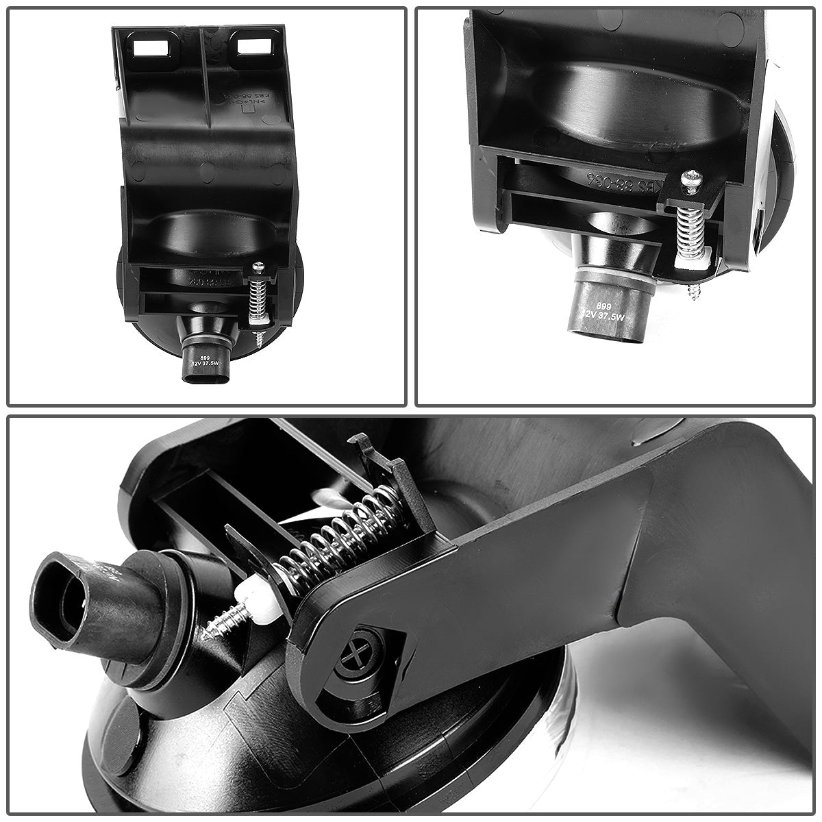FAROS DE NIEBLA 94-01 DODGE RAM 1500 / 94-02 DODGE RAM 2500, 3500 - NO SWITCH - 899 BULB - CLEAR