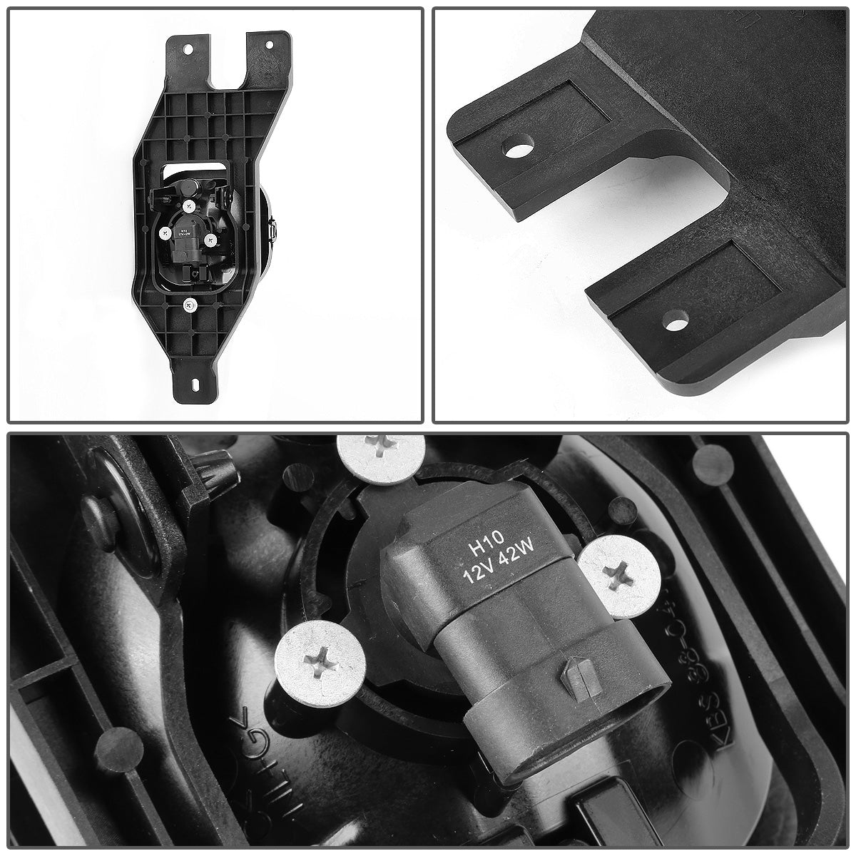 FAROS DE NIEBLA 99-04 FORD F-250, F-350, F-450 - SUPER DUTY / 01-04 FORD EXCURSION 2/4-DR - NO SWITCH - 9145 BULB - SMOKE