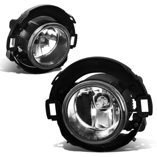 FAROS DE NIEBLA 05-15 NISSAN XTERRA / 08-15 FRONTIER - FITS PLASTIC BUMPER MODELS ONLY - NO SWITCH - H11 BULB - CLEAR