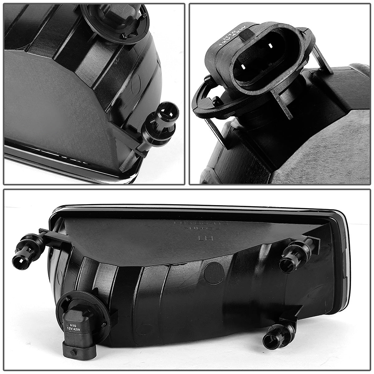 FAROS DE NIEBLA 06-10 FORD EXPLORER / 07-10 FORD EXPLORER SPORT TRAC 4-DOOR - NO SWITCH - 9145 BULB - SMOKE