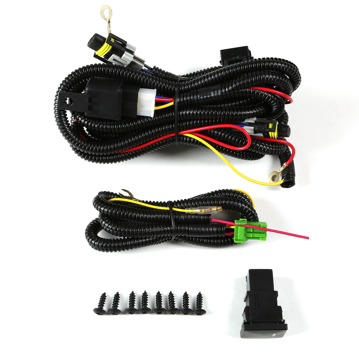 FAROS DE NIEBLA 09-10 TOYOTA COROLLA 4-DOOR - W/ SWITCH - H11 BULB - SMOKE