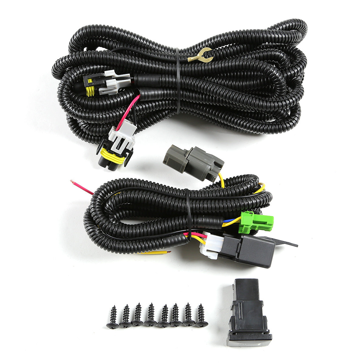 FAROS DE NIEBLA 06-11 TOYOTA YARIS SEDAN - W/ SWITCH - H11 BULB - SMOKE