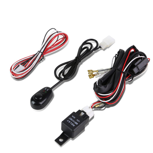 FAROS DE NIEBLA UNIVERSAL WIRING HARNESS - W/ SWITCH
