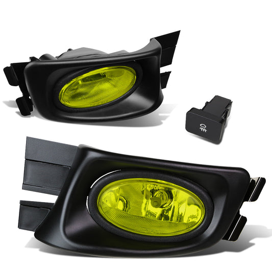 FAROS DE NIEBLA 03-05 HONDA ACCORD 4-DOOR - W/ SWITCH - H11 BULB - AMBER