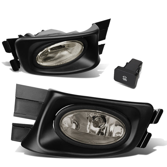FAROS DE NIEBLA 03-05 HONDA ACCORD 4-DOOR - W/ SWITCH - H11 BULB - SMOKE