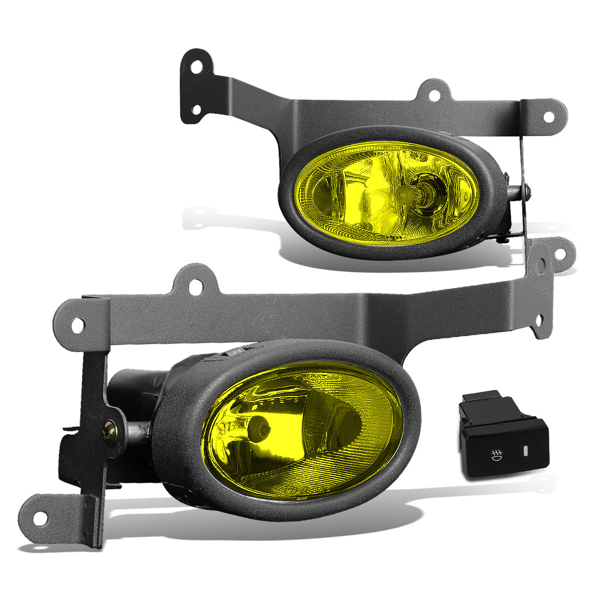 FAROS DE NIEBLA 06-08 HONDA CIVIC 2-DOOR - W/ SWITCH - H11 BULB - AMBER
