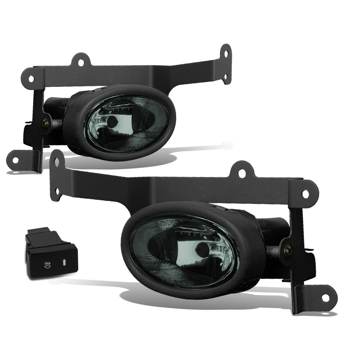 FAROS DE NIEBLA 06-08 HONDA CIVIC 2-DOOR - W/ SWITCH - H11 BULB - SMOKE
