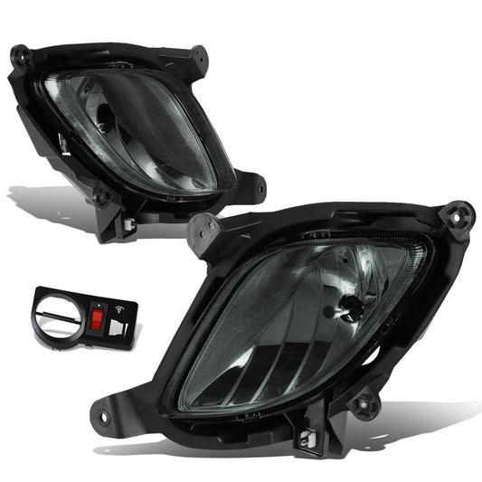 FAROS DE NIEBLA 10-12 HYUNDAI GENESIS COUPE - W/SWITCH - 881 BULB - SMOKE