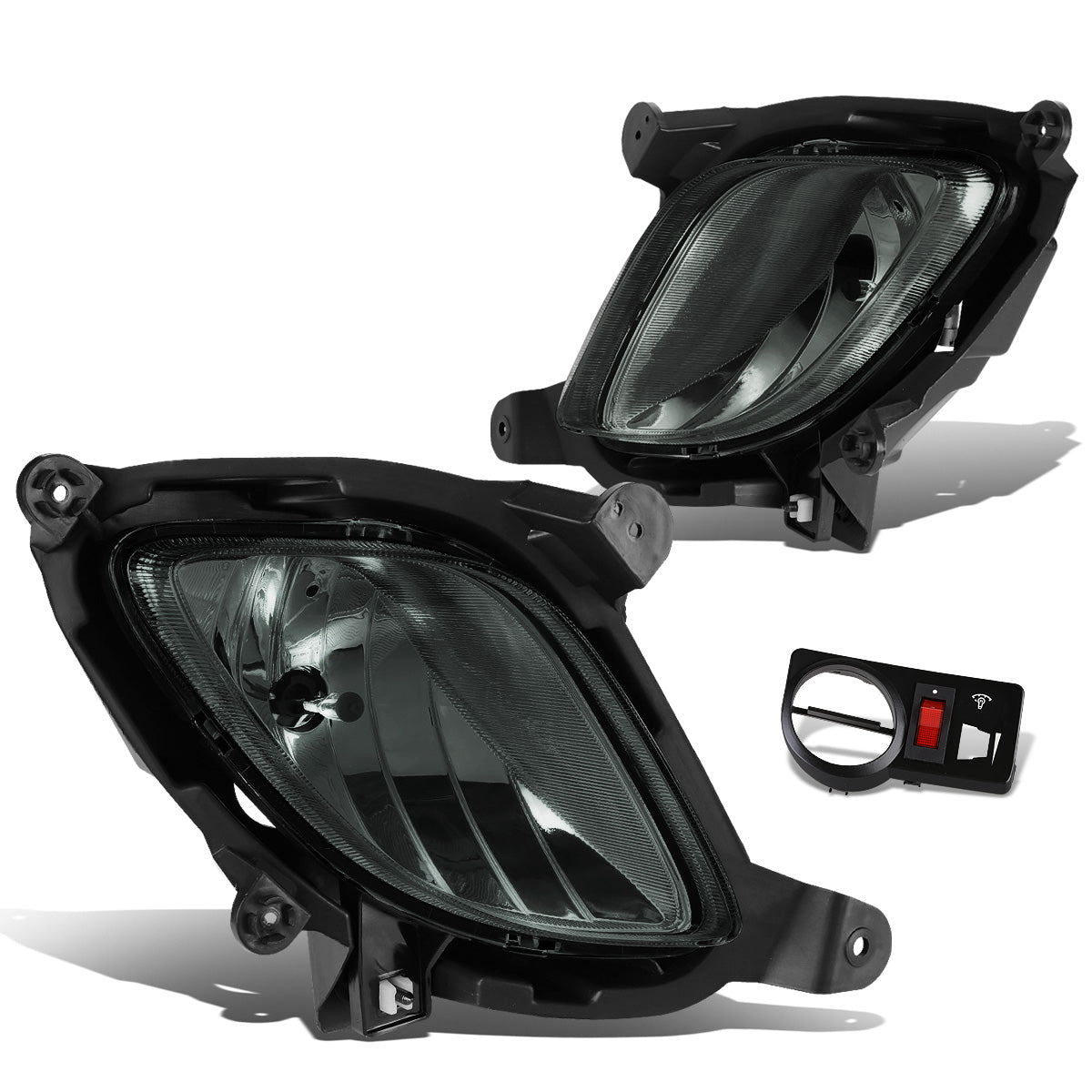 FAROS DE NIEBLA 10-12 HYUNDAI GENESIS COUPE - W/SWITCH - 881 BULB - SMOKE