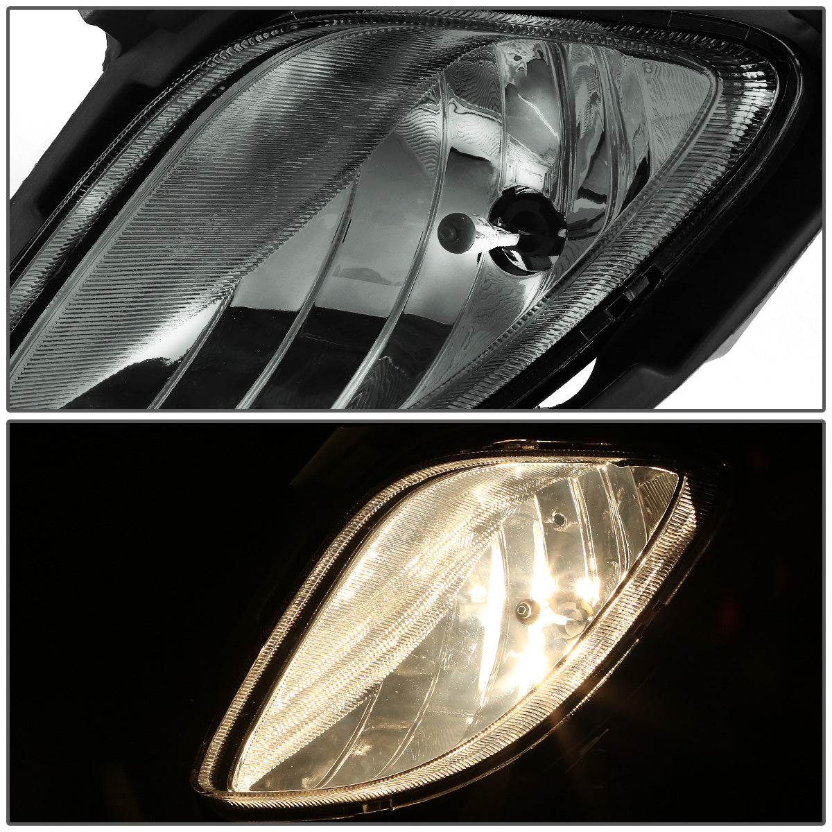 FAROS DE NIEBLA 10-12 HYUNDAI GENESIS COUPE - W/SWITCH - 881 BULB - SMOKE