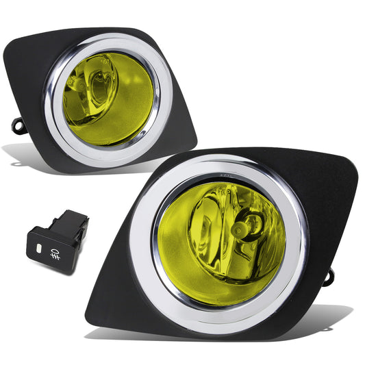 FAROS DE NIEBLA 09-12 TOYOTA RAV4 - W/ SWITCH - H11 BULB - AMBER