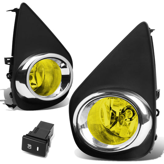 FAROS DE NIEBLA 15-16 TOYOTA YARIS HATCHBACK - W/ SWITCH - H16 BULB - AMBER