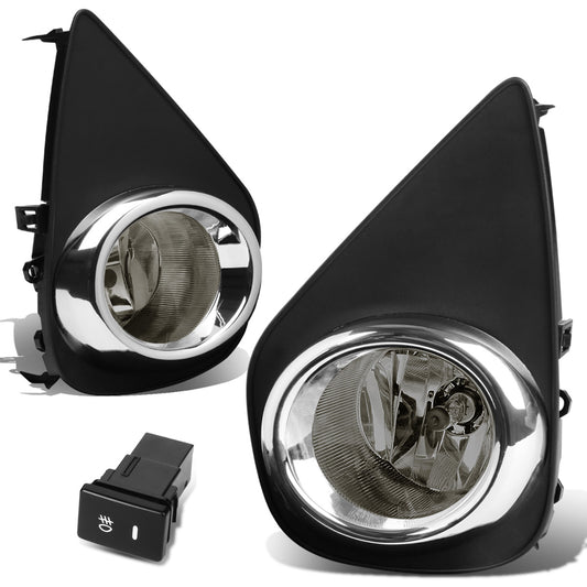 FAROS DE NIEBLA 15-16 TOYOTA YARIS HATCHBACK - W/ SWITCH - H16 BULB - SMOKE