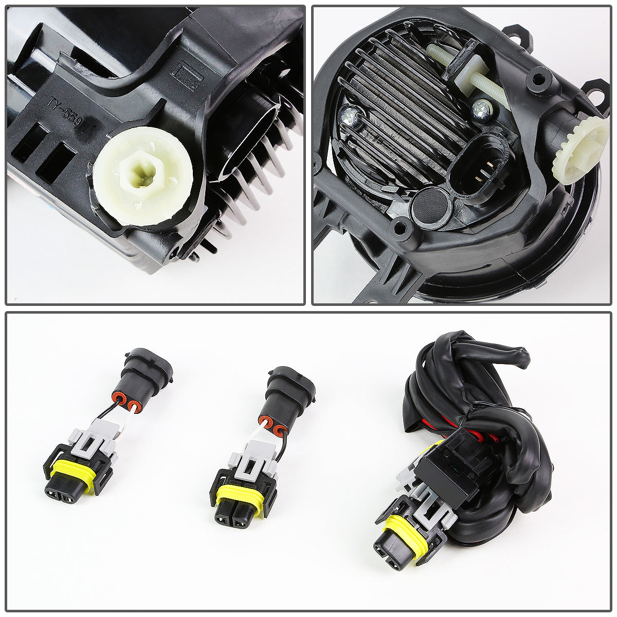 FAROS DE NIEBLA 06-13 TOYOTA / LEXUS - MULTIPLE MODELS - LED - CLEAR