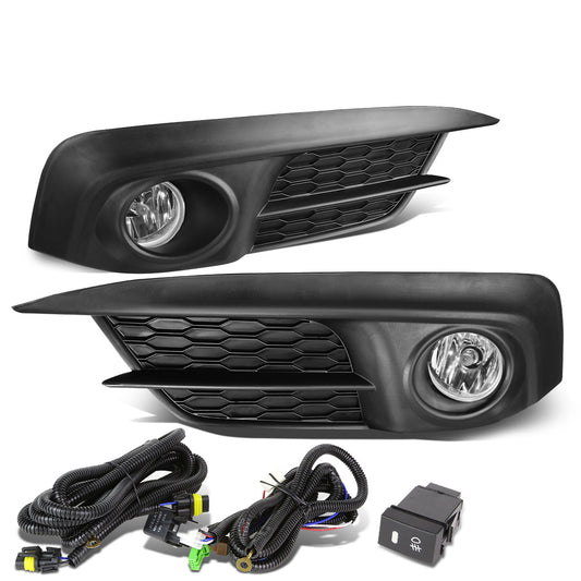 FAROS DE NIEBLA 2016+ HONDA CIVIC - W/ SWITCH - H8 BULB - CLEAR