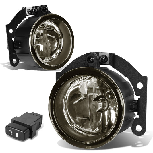 FAROS DE NIEBLA 10-15 MITSUBISHI OUTLANDER / 11-15 OUTLANDER SPORT , RVR - WITH SWITCH - H11 BULB - SMOKE
